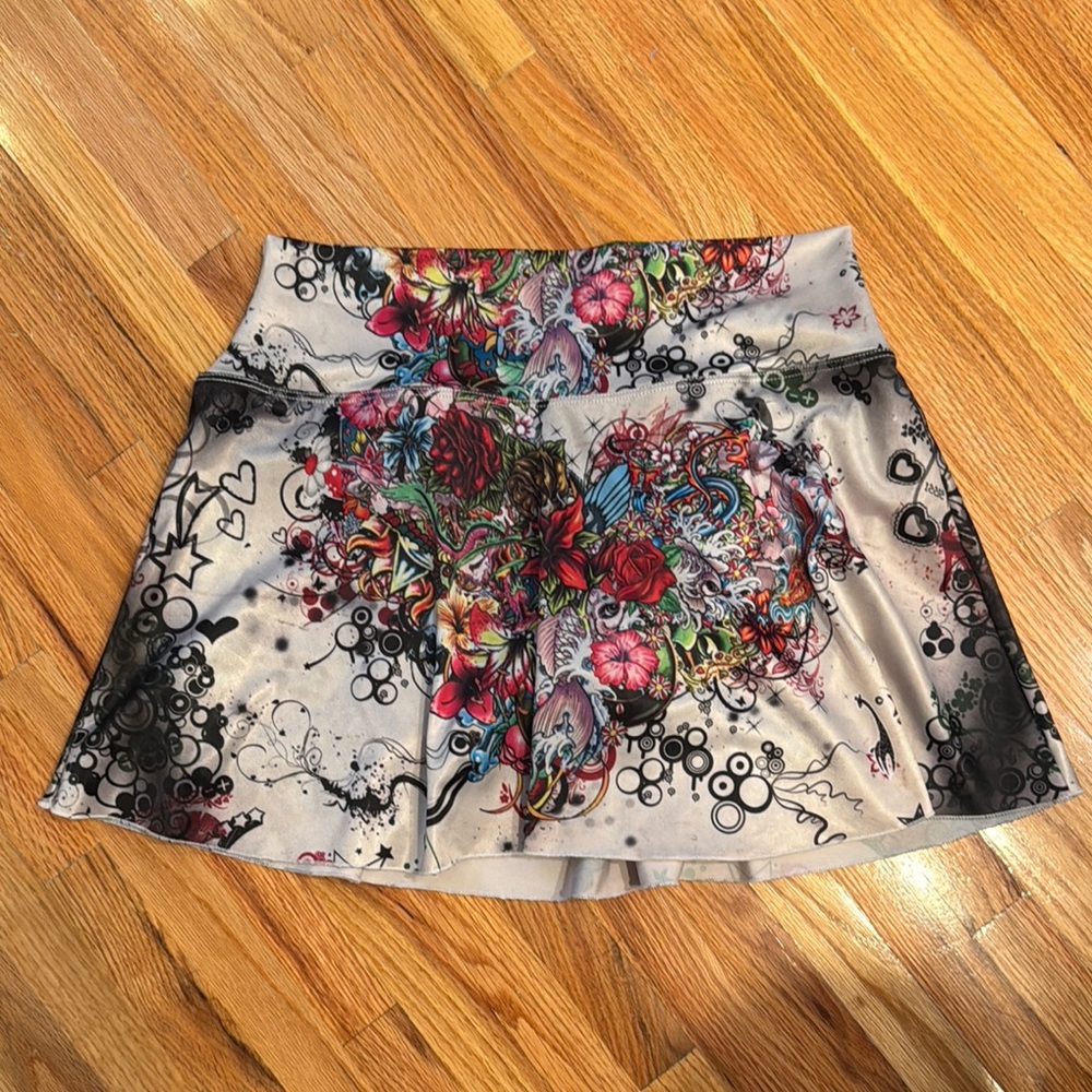 LocoaSports Floral Graphic Women's Tennis/Golf Skirt